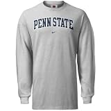 Nike Penn State Nittany Lions Ash Classic Logo Long Sleeve T-shirt