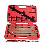9 PCS Mercedes Benz BMW Water Pump Fan Clutch Wrench Holder Tool Set 
