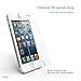 GPEL Screen Protector for iPhone SE / 5s / 5c / 5, HD Clear, Premium Quality Japanese Nippon Asahi Real Tempered Glass, 100% Replacement Guarantee