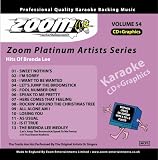 Zoom Karaoke CD+G - Platinum Artists 54: Brenda Lee