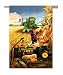 John Deere Bumper Crop Silk Reflections Regular Size Flag