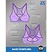 Zensah Racey Running Sports Bra - Women Workout, Gym Low Impact Support Racerback Top