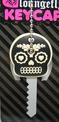 Gothic Punk Rock Sugar Skull KeyCap By Lougefly