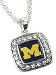 Licensed University of Michigan Wolverines College Pendant Necklace Fashion Jewelry