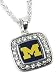 Licensed University of Michigan Wolverines College Pendant Necklace Fashion Jewelry