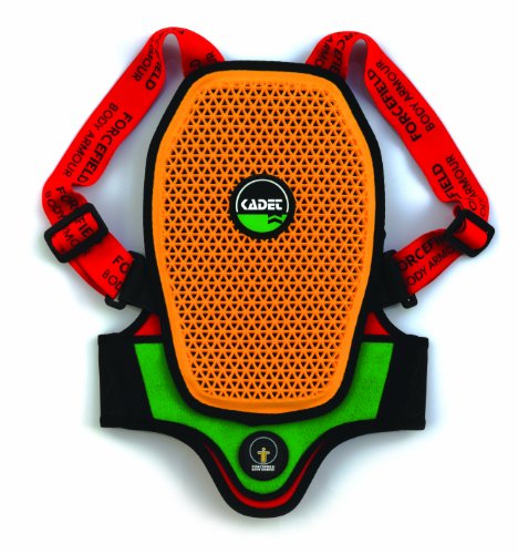 Forcefield Kadet Kids Back Protector - Blue/Red Green/Yellow, XX-Small