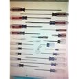 24 PIECE CRAFTSMAN SCREWDRIVER SET MADE IN USA WARRANTY FOREVER BY CRAFTSMAN!