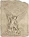 Archangel Michael Slaying the Devil Wall Relief, Stone