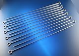 12 x SPIESSE GRILLSPIESSE SCHASCHLIKSPIESSE EDELSTAHL 40 cm