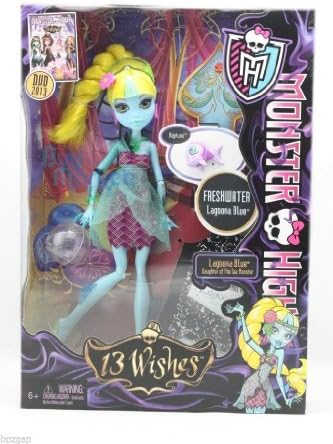 Mattel Monster High 13 Wishes Lagoona Blue Daughter Of The Sea Monster Doll