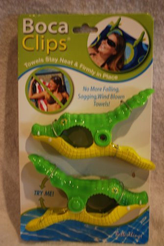 Alligator Boca Clips Beach Towel Clips