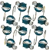 Philadelphia EAGLES NFL Set Bathroom Shower Curtain Hooks Rings