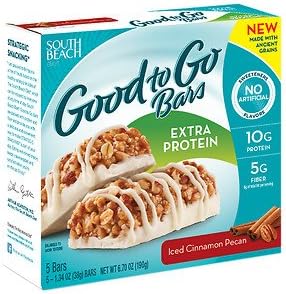 South Beach Diet Snack Bars - Iced Cinnamon Pecan