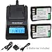 Kastar Ultra Fast Charger(3X faster) Kit + Battery (2-Pack) for Olympus BLM-1, BLM-01, PS-BLM1 work for Olympus C-5060, C-7070, C-8080, E-1, E-3, E-30, E-520, EVOLT E-300, E-330, E-500, E-510 Cameras
