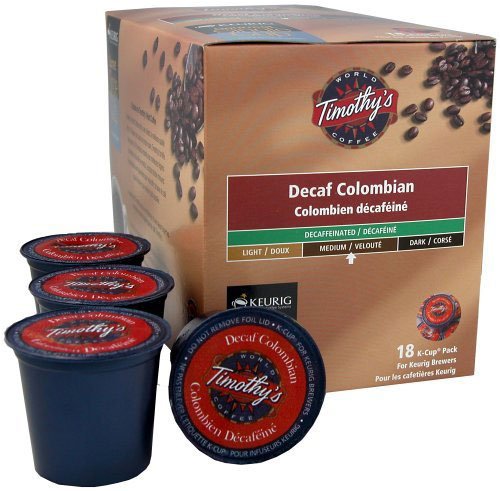 Keurig Timothy Coffee ( Colombian Decaf )