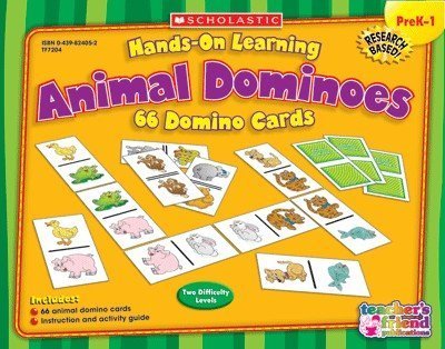 Hands on Learning Animal Dominoes