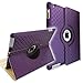 Read Fintie(TM) 360 Degree Rotating Stand Smart Cover Leather Case Unique Diamond Pattern for Apple iPad 2 (with wake/sleep capability) - Purple Details Fintie(TM) 360 Degree Rotating Stand Smart Cover Leather Case Unique Diamond Pattern for Apple iPad 2 (with wake/sleep capability) - Purple