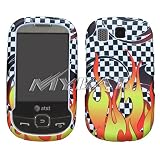517h4THfbQL. SL160  New Racing Flame Rubberized Phone Cover for Samsung Flight A797 AT&T Protector Case