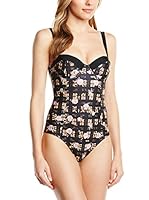 Minkpink Bañador "Jungle Fever" One Piece (Negro / Multicolor)
