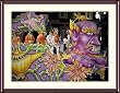 Devilish New Orleans Mardi Gras Float Photograph - Beautiful approx. 24"x28" Framed & Matted - 1 7/8" Walnut Toned Wood Frame - Photographic Print by Carol M. Highsmith