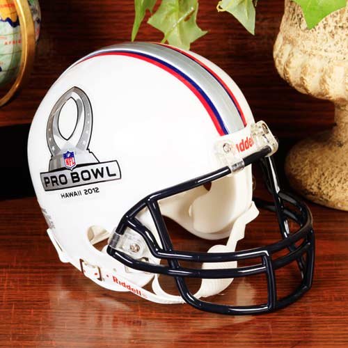 Riddell NFL White 2012 Pro Bowl Mini Helmet