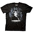 Dr Doctor Who Collage Sci Fi Adult Black Tee T-shirt