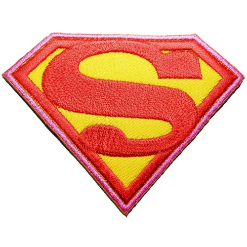 superman patches superhero patches cartoon patch Embroidered Iron on Patch MG03