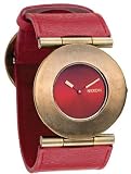 NIXON (ニクソン) 腕時計 SUPERIOR スピリアー ANTIQUE GOLD/RED NA234477-00 レディース [正規輸入品]の画像