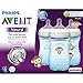Avent BPA Free 3 Pack 9 Ounce Decorated Natural Bottle - Blue Monkeys - BC994812
