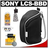 Sony Handycam LCS-BBD Soft Pouch Camcorder Carrying Case (Black) + Accessor ....