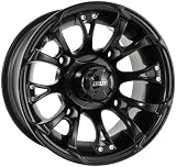 Douglas Wheel Nitro Wheel - 12x7 - 4+3 Offset - Black 989-10B