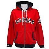 Boston Red Sox Line Drive Hoody by Mitchell and Ness