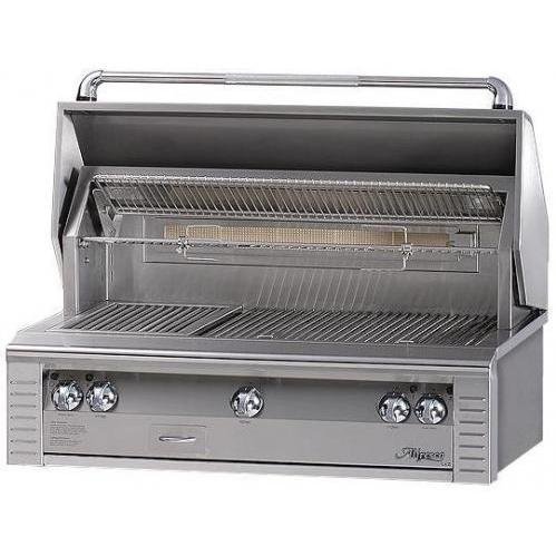 Alfresco Gas Grills LX2 42 Inch Natural Gas Grill With Sear Zone And Rotisserie - Built In