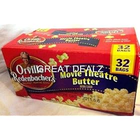 Orville Redenbacher's Movie Theatre Butter Popcorn 32 Bags