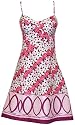 50's Style Floral Cotton Sundress Dress
