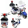 MiniMotors Police Tricycle with REAL Electric Motor