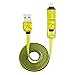 Realwe 2-in-1 Lighting & Micro USB Cable(3.3 Ft/1M), Sync Data & Cable Charging Cord for iPhone 6S Plus 6S 6 Plus 6 5SE 5S 5C 5 , iPad Air, mini, Galaxy S7 S6 and Other Android Phones Tablets(Yellow)