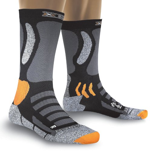 X-SOCKS: スキー・クロスカントリー （X20027） ブラック×アンスラサイト M