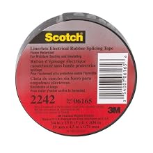 Scotch 2242 Linerless Electrical Rubber Tape, 3/4-Inch x 15-Foot
