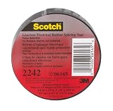Scotch 2242 Linerless Electrical Rubber Tape, 3/4-Inch x 15-Foot