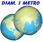 Mappamondo Gonfiabile da 1 Metro! Pal...