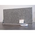 Magma Infrarotstandheizung 400 Watt Typ Fliese (Granit grau-wei�) mit Steckdosenregler