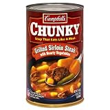 Campbell's Chunky Grilled Sirloin Steak & Vegetables Easy Open,
18.8-Ounce Cans (Pack of 12)