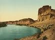 Bluffs of the Green River in Utah, 1898 - Exceptional Print of a Vintage Photochrom Image from the Library of Congress Collection