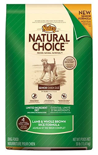 NATURAL CHOICE Limited Ingredient Diet Senior Lamb and Whole Brown Rice Formula - 30 lbs. (13.61 kg)