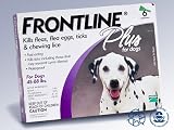 Single Dose Frontline Plus for Dogs 45 to 88 Pounds USA / EPA