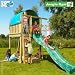 Jungle Gym Spielturm VILLA mit Rutsche - Blau