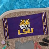 LSU Tigers Beach Towel - Large 100% Cotton Towel