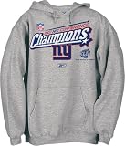 Reebok - New York Giants 2007 NFC Conference Champions Locker Room Hooded Sweatshirt