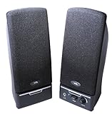 Cyber Acoustics CA-2012 Two Piece Amplified Computer Speaker System (Grey)